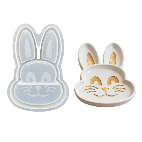 Creative Hare Silicone Mold Hand-Making Resin Trays Moulds-H25