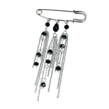 Lightweight Metal Fringe Brooch For Daily Use Decorative-1429
