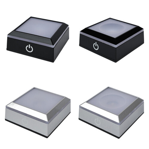 Adjustable Brightness Touch Control LED-Black Square model 1
