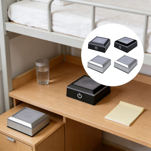 Adjustable Brightness Touch Control LED-Black Square model 2