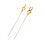 Boucles d'oreilles robustes avec pompons fluides et zircons 1