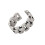 Adjustable Open Ring with Irregular Line Wrap for Women-B 1