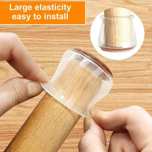 FaddishDeal Chair Rubber Mat for Floor Protection, Compatible with Wood/Tiles, Reduces Scratches & Noise