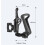 Universal Bike Water Bottle Holder – Adjustable for 5