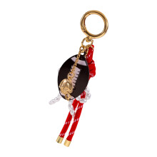 Sports Enthusiast Keychain Golf Racket Design-football