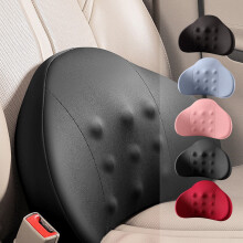 Memory Foam Ländryggsstödskudde för Kontor & Bil