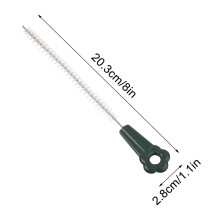 Soft Nylon Bottle Brush, 12.6" Flexible Straw Cleaner for Water Bottles, Tumblers & Narrow Openings