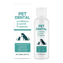 Pet oral care solution - Dog Breath Freshener Dog Tooth Plaque Cleaner T2H3