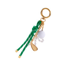 Lightweight Accessory Keychain Golf Racket Design-golf clubs