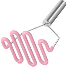 Kartoffelstampfer aus silikonbeschichtetem Edelstahl