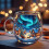 Glass Ghost Coffee Mug for Halloween & Christmas 5