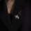 Stylish Accessory Brooch Versatile Temperament Lapel Pin Unisex 7