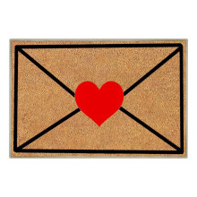 Valentine's Day Door Mat, Non-Slip Indoor/Outdoor Entrance Carpet, Soft Bathroom Mat for Front Door, Hallway, Kitchen (15.75"x23.62")