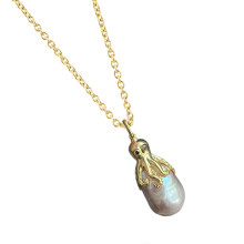 Octopus/Jellyfish Pendant Necklace Adjustable Length Clavicle-A