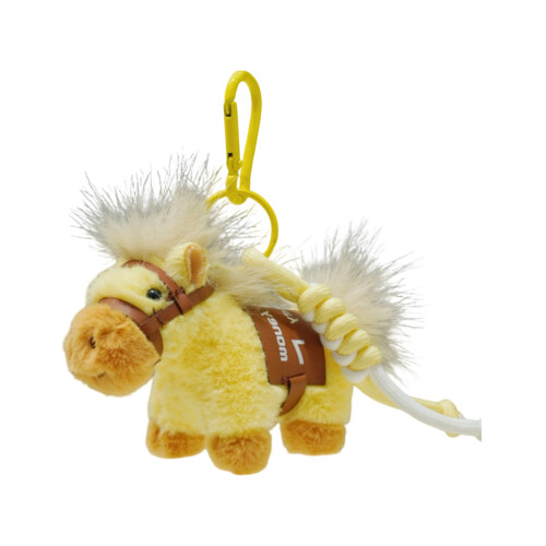 Fun Decorative Plush Keychain In Multiple Colors For-Yellow