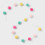 60" Pom Pom Bright Garland 1