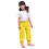 Ensemble imperméable et pantalon pour enfants, jaune, 3-4 ans 1