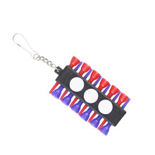 Golfs Tees Holder Clip Golfs Tees Storage Clip Golfs Tees Holder Golfs Accessory Carriers Golfs Tees Organizers Carriers