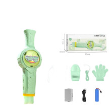 Rechargeable Automatic Bubbles Maker with Colored Lights for Home Party Outdoor Use Festive Entertainment Tool Needs