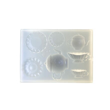 Afternoon Teas Themed Accessories Silicone Craft Mold Multiple
