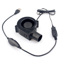 Ventilateur de barbecue 5V 3700 tr/min pour camping en extérieur