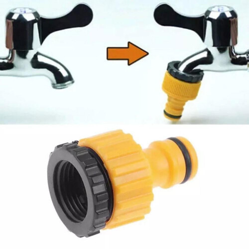 Quick Connect Hose Tap Adapter Set – Plastic, 2 pcs 1