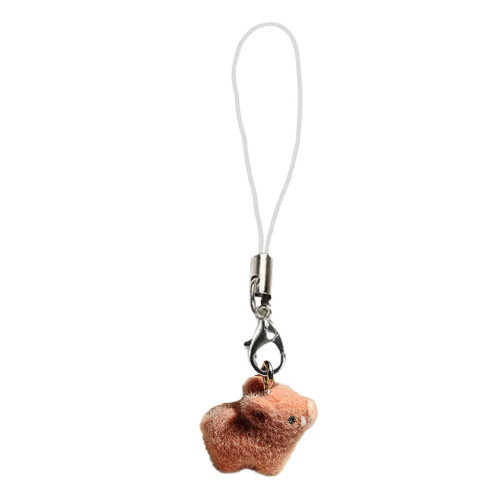 Lightweight 2g Animal Keychain Perfect for Students-brown