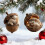 Eikenøttanheng Skogsdyr3D-harpiksornament 1