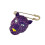 Épingle léopard en émail faite à la main, accessoires de-Violet 1
