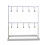 2-Layer Jewelry Display Stand with Key Hook 1
