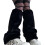 Färgglada Mönstrade Benvärmare Fuzzy Plush Par 1
