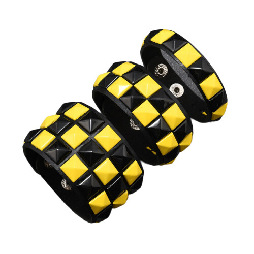 3 Piece/set Adjustable Gothic Hand Bracelets Punk Charm-G.