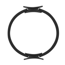 15" TPE Pilates Ring - Dual-Texture Grip Yoga Equipment for Thigh Toning & Full-Body Workouts (1.1lb)