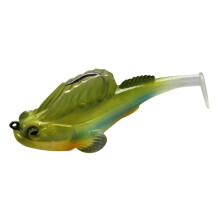 Esca artificiale morbida da pesca, coda 8 cm, 14 g, anti-incaglio