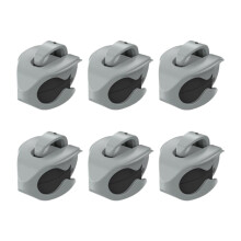 Clip porta canna da pesca – EVA+ABS, confezione da 2/4/6/8 pezzi