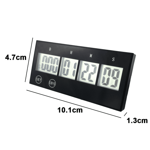 Countdown Timer Clock – 999-Day LCD Display 1