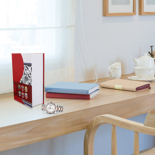 Cassaforte portatile a forma di libro per casa e ufficio. 1