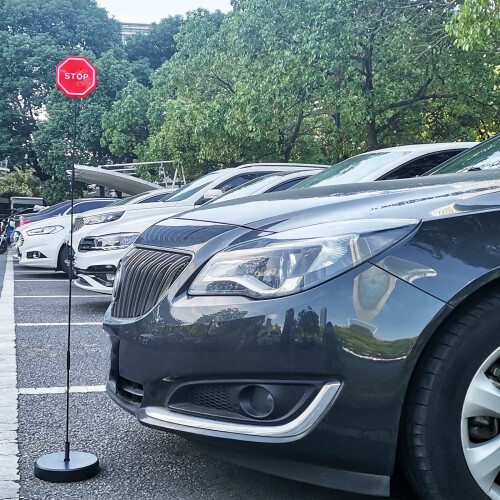 LED σήμα στοπ στάθμευσης γκαράζ, ρυθμιζόμενο ύψος, 1 τεμάχιο 2