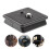 Metal Quick Release Plate 1/4" Screw for Camera Tripod 3