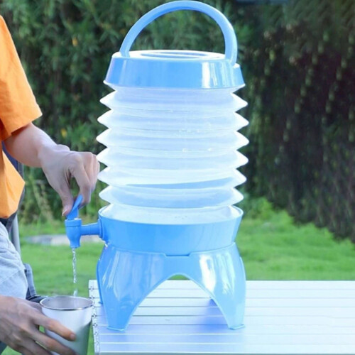 Faltbarer 7,5-Liter-Getränkespender mit Zapfhahn 2