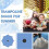 Trampoline Sun Shade Cover 14ft UV Protection 2