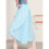 Ballet wikkelrok voor dames, polyester, verstelbare taille 5