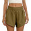 Modische Damen-Shorts mit hoher Taille, einfarbig,-Brown M 1