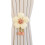 Embrasses de rideaux décoratives, rétro, fleurs, boucles, corde-1 1
