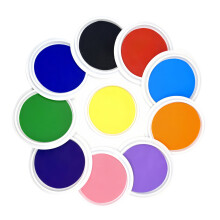Pack Of 10 Seal With Washable Ink Great For Kids Crafting And