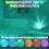 Oceaangolfprojectorlamp – 16 kleuren, roterende rimpeling 4