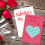 Heart-shaped Valentine's Day greeting cards multicolor 10 4