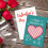 Herzförmige Valentinstagskarten, Papier, 8er-Pack 5