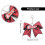 Unique Cheerleader Bowknot Keychain Backpack-Royal Blue 4