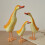 Figurine de canard en bois sculptée à la main, Sculpture 6